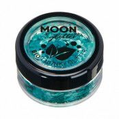 Moon glitter bio chunky, 3g Turkos