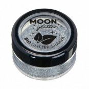Moon glitter bio finkornigt shakers, 5g Silver