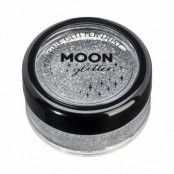 Moon ultrafine glitter dust, shaker Silver
