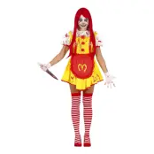Mrs Donken Mördare Maskeraddräkt - Medium