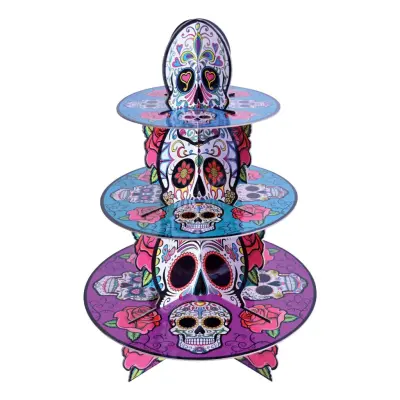 Muffinsställ Day of the Dead