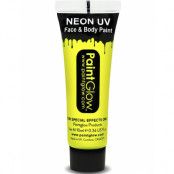 Neon UV/Blacklight Face & Body Paint 10 ml - Neon Gul