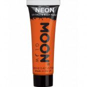 Orange Neon UV/Blacklight Ansikts- och Kroppsfärg 12 ml