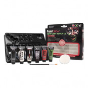 PaintGlow Flytande Latex Halloween Kit