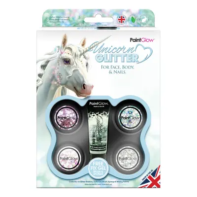 PaintGlow Unicorn Glitter Sminkset