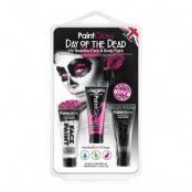 PaintGlow UV Day of the Dead Hudfärg Kit