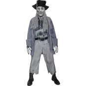 Piratzombie-spöke-dräkt herr M