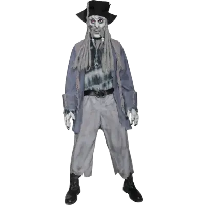 Piratzombie-spöke-dräkt herr M