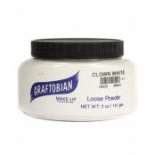 Pro Setting Powder - Clown White - 141 gram Graftobian Fixerings Pulver
