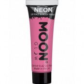 Rosa Pastell Neon UV/Blacklight Ansikts- och Kroppsfärg 12 ml