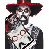 Senor Mustache -  Day of The Dead Sminkset