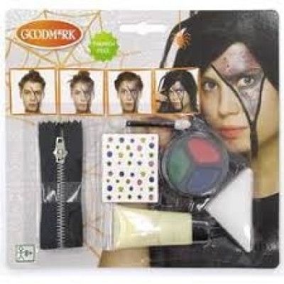 Sminkset Dragkedja Halloween