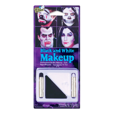 Sminkset Svart/Vit