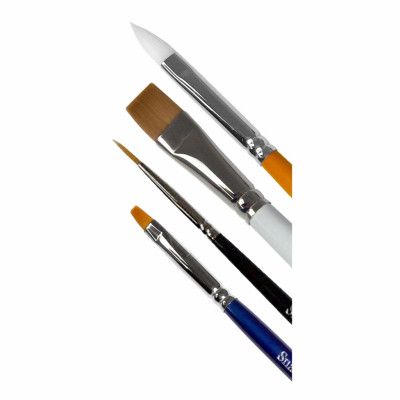 Snazaroo Sminkpensel - Stor Platt