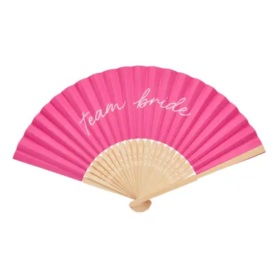 Solfjädrar Team Bride Rosa - 4-pack