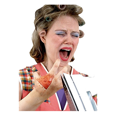 Strykjärnssår Protes Sminkset