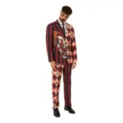 Suitmeister Scary Clown Kostym - Large
