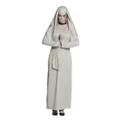 Spöknunna Beige Maskeraddräkt - Medium