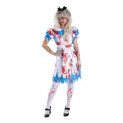 Zombie Alice Maskeraddräkt - X-Large
