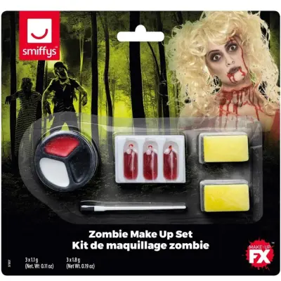 Zombie Sminkset Med Blodkapslar