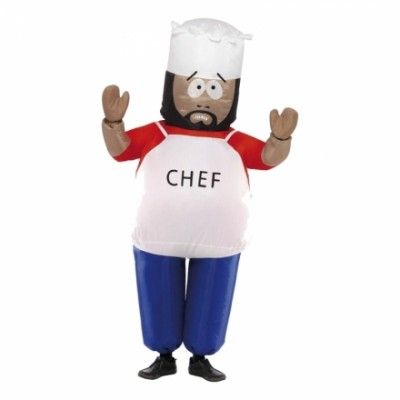 Uppblåsbar Chef Maskeraddräkt