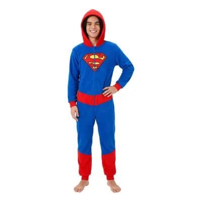 Onesie Superman™ Maskeraddräkt - X-Large