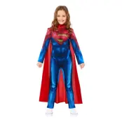 Supergirl Jumpsuit Barn Maskeraddräkt - Medium
