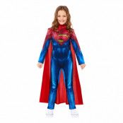 Supergirl Jumpsuit Barn Maskeraddräkt - Small