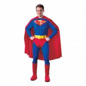 Superman med Muskler Maskeraddräkt - Medium
