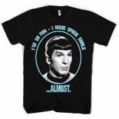 Star Trek I Made Spock Smile T-Shirt S