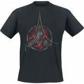 Star Trek T-shirt - Klingon - S XXL - för Herr - svart