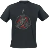 Star Trek T-shirt - Klingon - S XXL - för Herr - svart