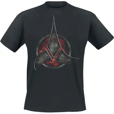 Star Trek T-shirt - Klingon - S XXL - för Herr - svart