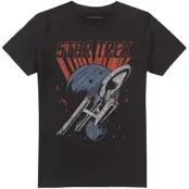 Star Trek T-shirt - Space Travel - M 5XL - för Herr - svart