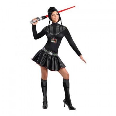 Sexig Darth Vader Maskeraddräkt