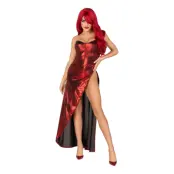 Glamour Body med Kjol Deluxe Maskeraddräkt - Medium