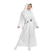 Prinsessan Leia Deluxe Maskeraddräkt - Small