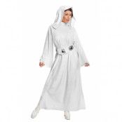 Prinsessan Leia Maskeraddräkt med Huva , MEDIUM