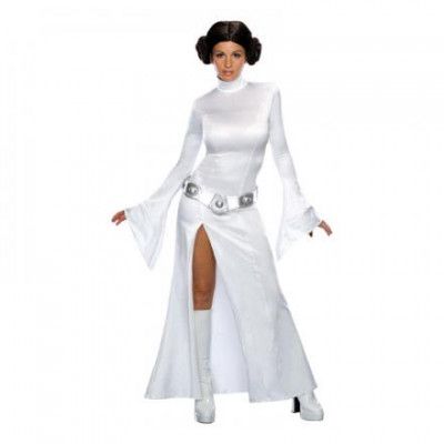 Sexig Prinsessan Leia Maskeraddräkt