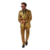 OppoSuits Golden Geo Star Kostym - 58