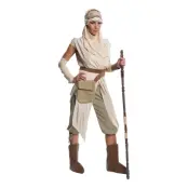 Star Wars Rey Super Deluxe Maskeraddräkt - Medium