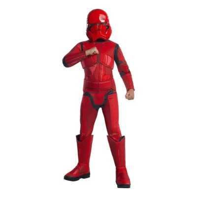 Star Wars Rise of Skywalker Sith Trooper Deluxe Barn Maskeraddräkt - Small