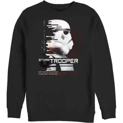 Star Wars - Disney Sweatshirt - Andor - Storm Trooper - S 3XL - för Herr - svart