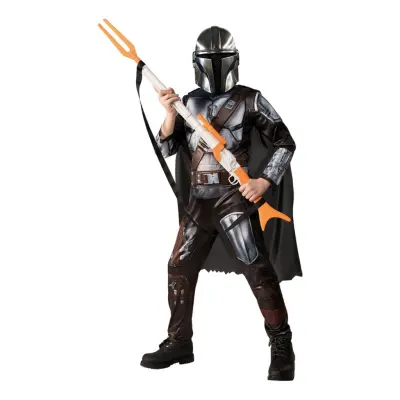 Star Wars The Mandalorian Barn Deluxe Maskeraddräkt - Small