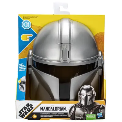 Star Wars The Mandalorian Electronic Mask - Star Wars -  Leksaksaffären