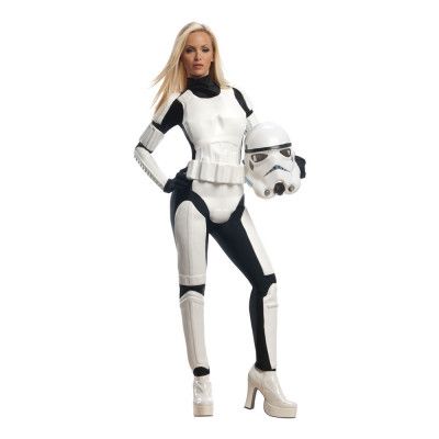 Stormtrooper Dam Maskeraddräkt - X-Small