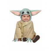 Star Wars Baby Yoda the Mandalorian Maskeraddräkt litet Barn