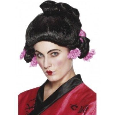 Geisha Peruk Svart