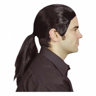 Peruk med hästsvans