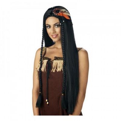 Sexig Indianprinsessa Peruk